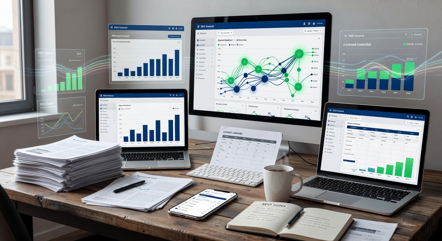 Hero image for Top AI Tools for Managing Multiple SEO Blogs: 2026 Comparison Guide
