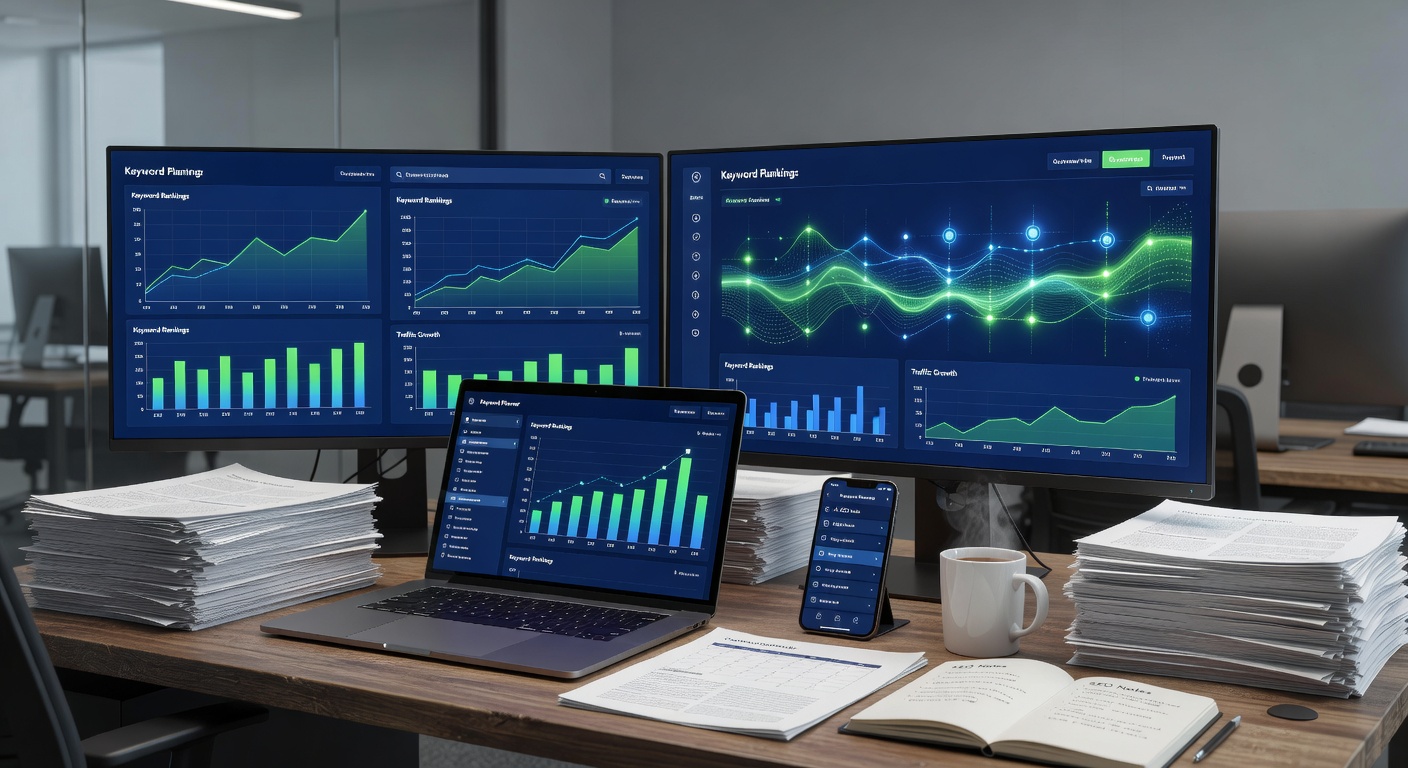 Hero image for Top AI Platforms for Automated SEO Blog Management in 2026