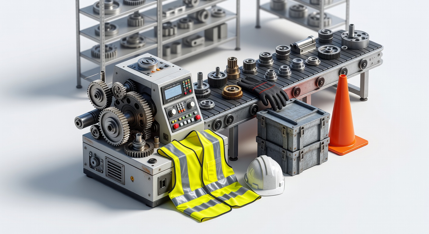 Toronto industrial workers in a factory setting