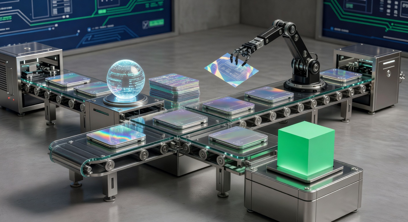 AI implementation checklist for SEO content teams 2026 as assembly line metaphor