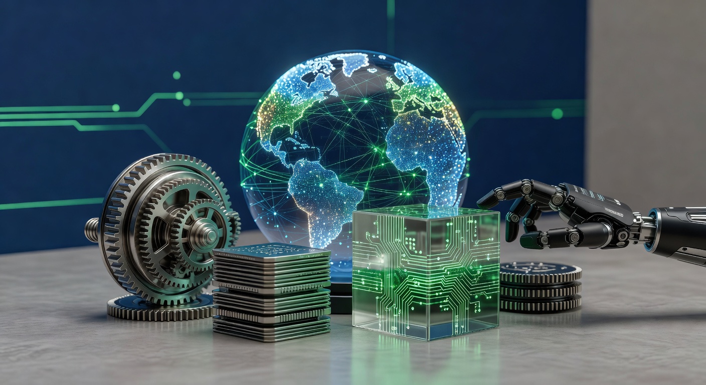 Automate SEO blog management with AI 2026 futuristic control dashboard illustration