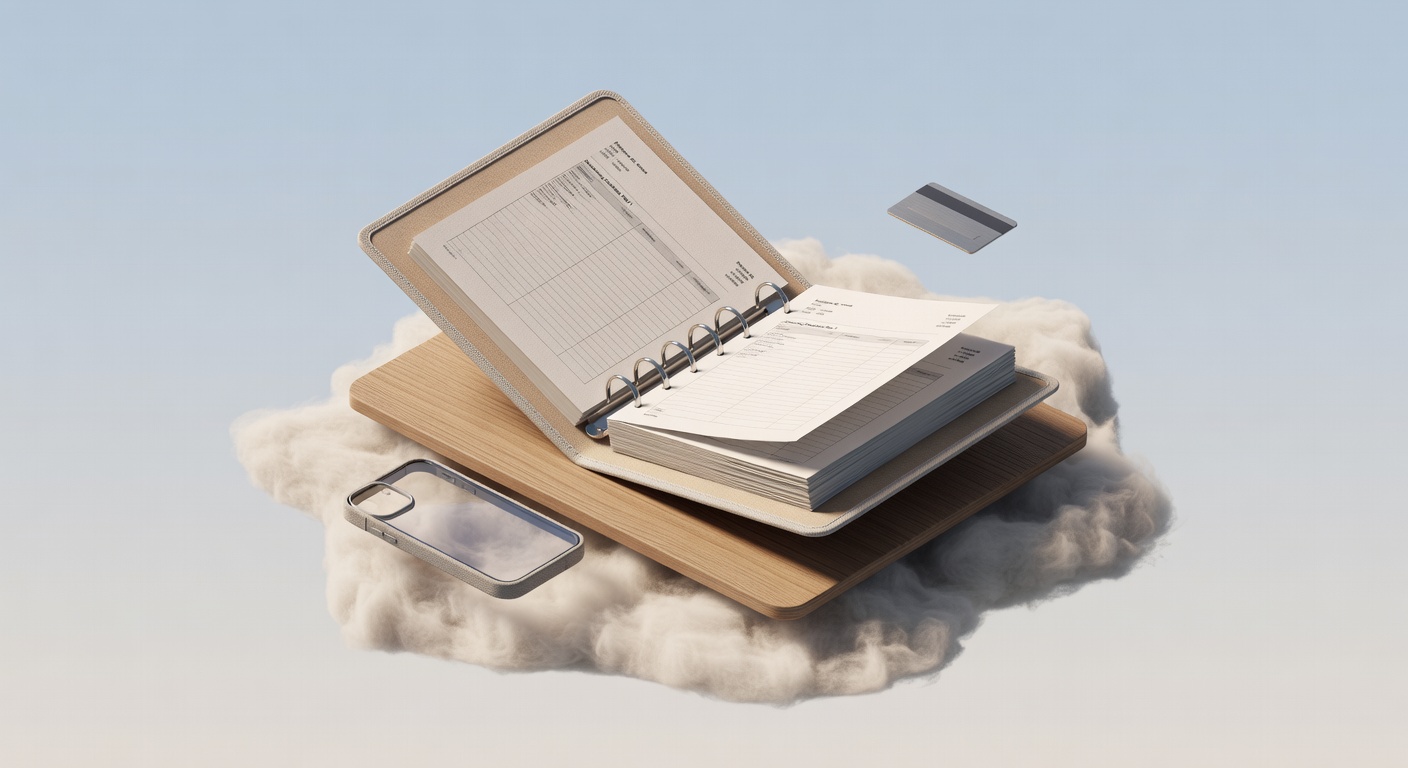 Isometric view of onboarding binder for how to onboard remote employees