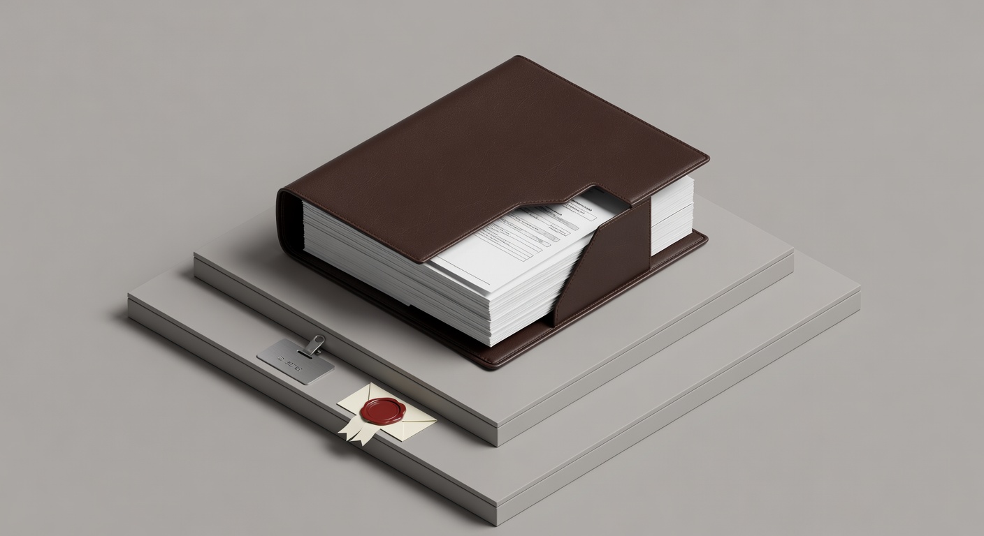 Isometric cross-section of onboarding binder for staffing agency onboarding checklist