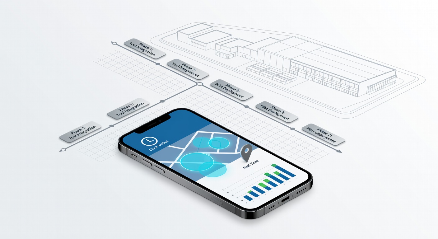 Infographic of technology tools for staffing