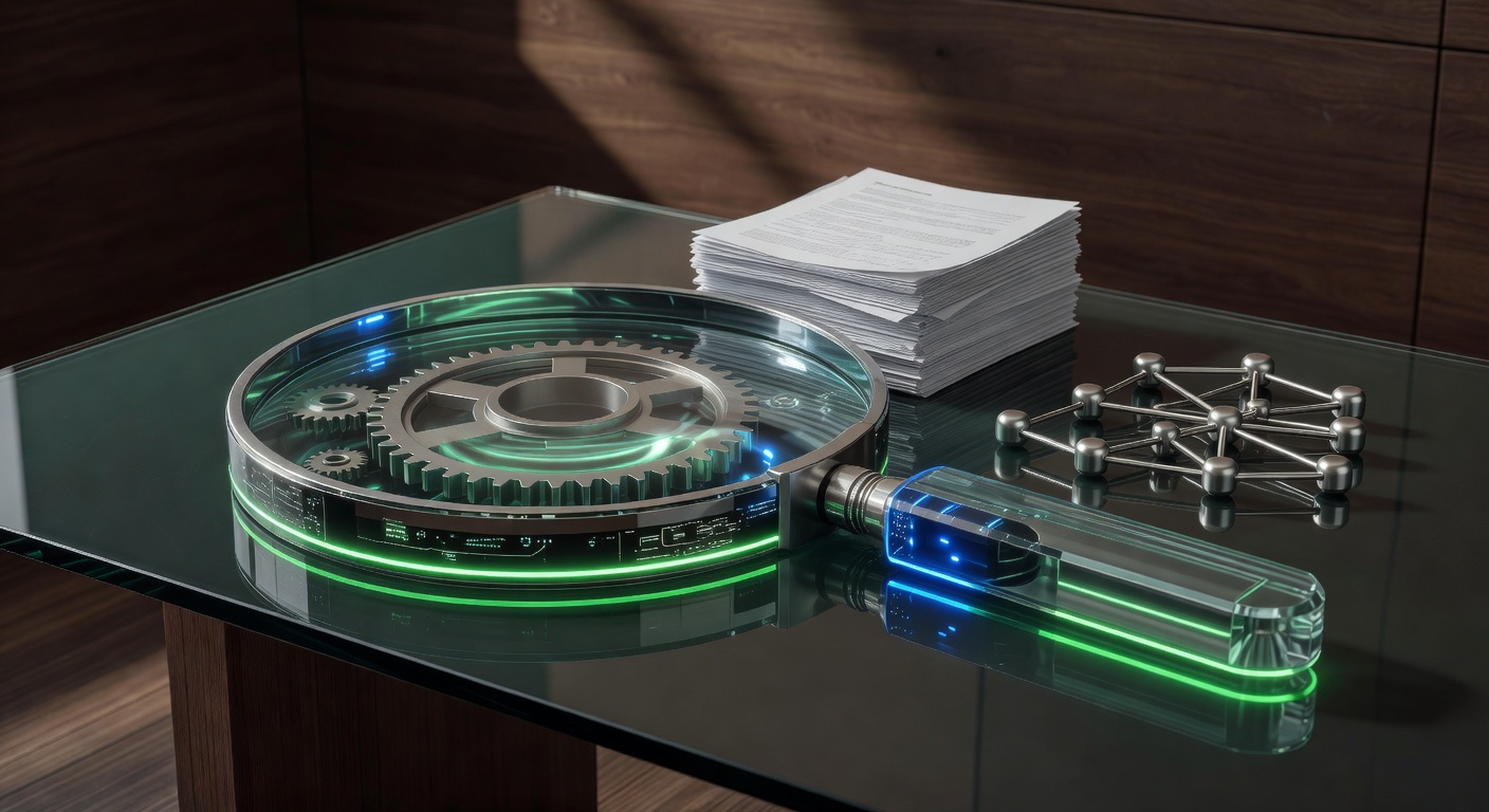 Futuristic control room metaphor for AI platforms for automated SEO blog management