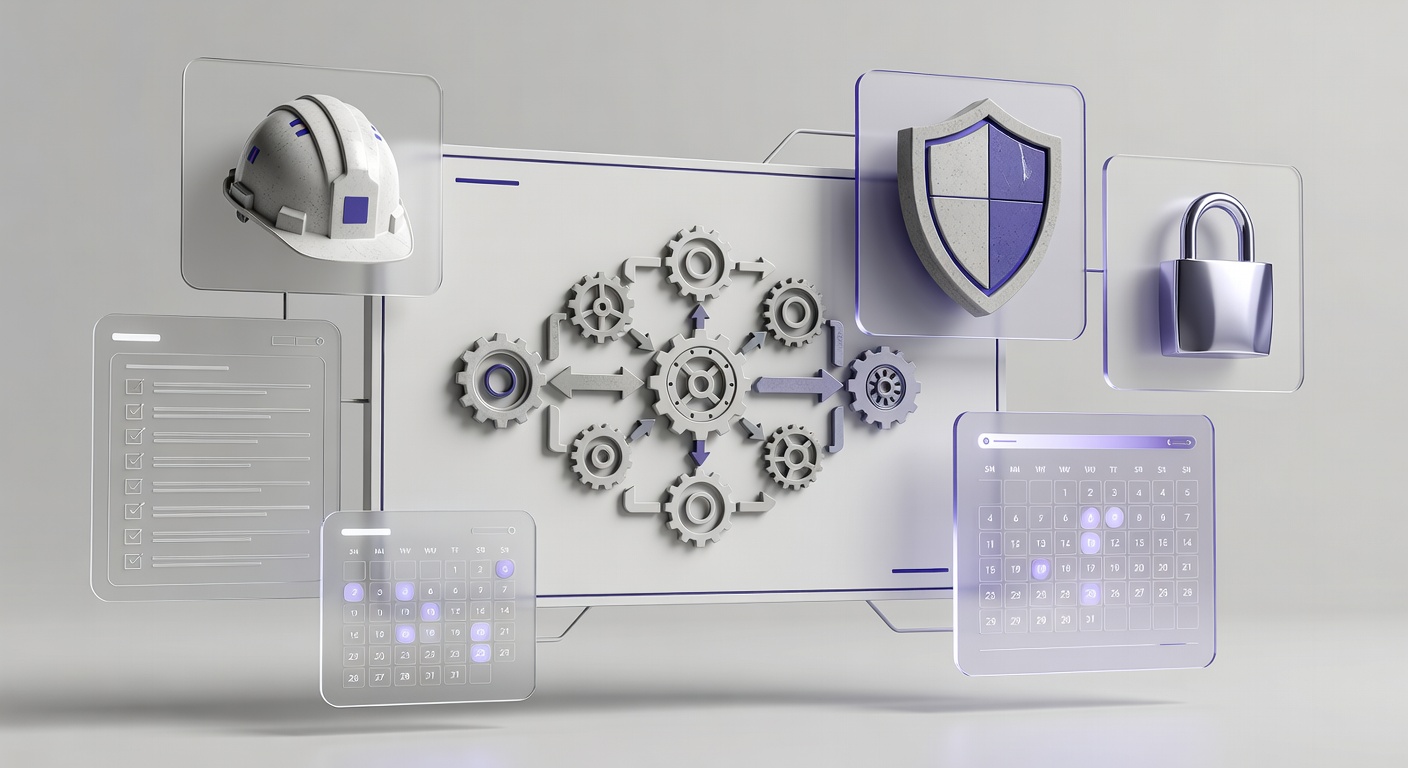 Futuristic onboarding software comparison 2026 control center illustration
