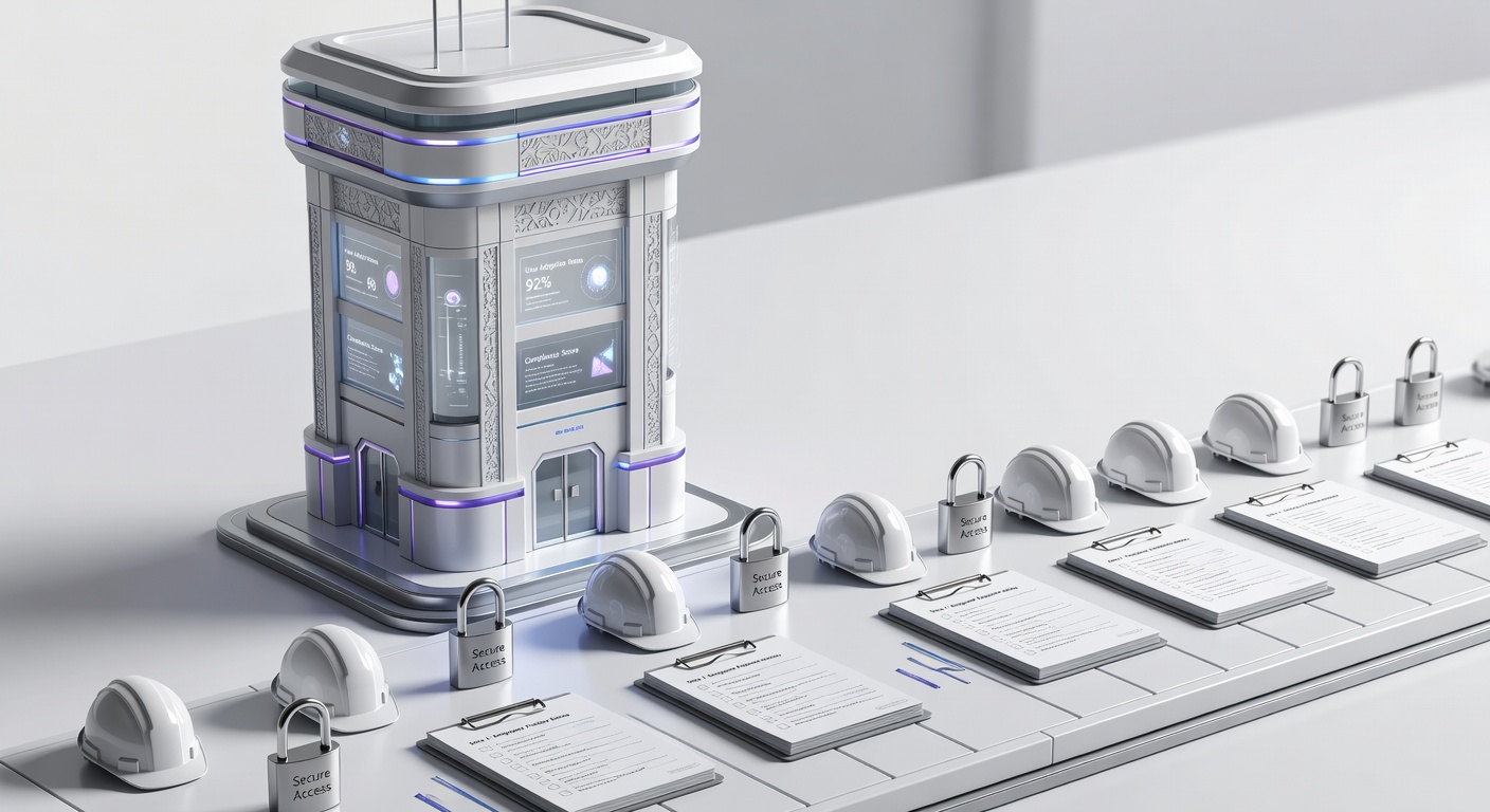 Futuristic control tower illustrating onboarding software comparison 2026 concept