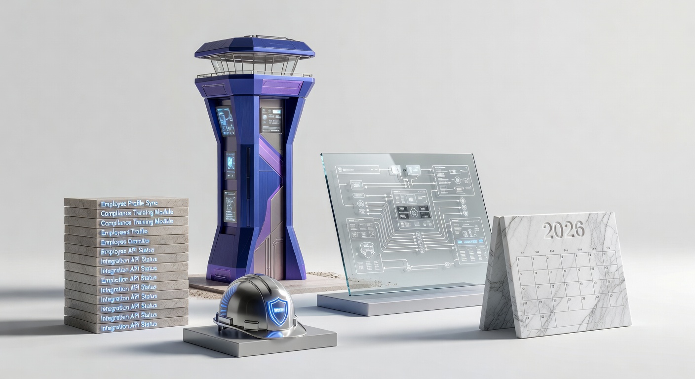 Futuristic control tower illustrating onboarding software comparison 2026 efficiency.