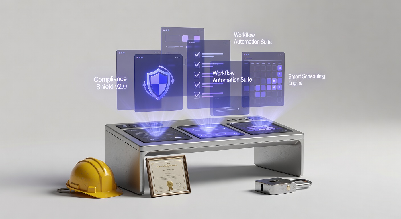 Futuristic control panel illustrating onboarding software comparison 2026 features.