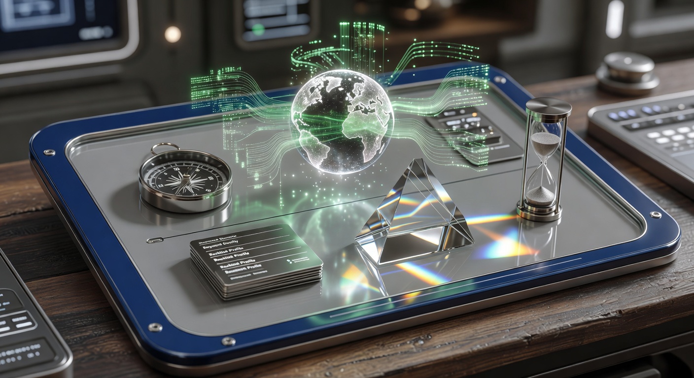 Futuristic control room illustrating AI SEO strategies for content teams 2026